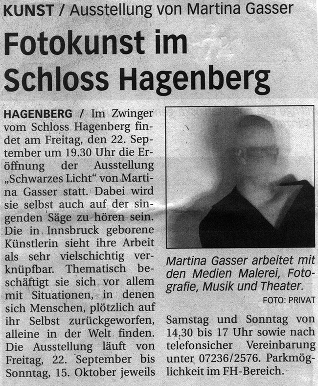 2006, Obersterreichische Rundschau, Schloss Hagenberg, O