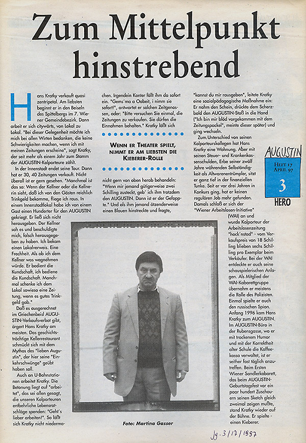 Poesie der Strae; Fotografie; Martina Gasser; Augustin