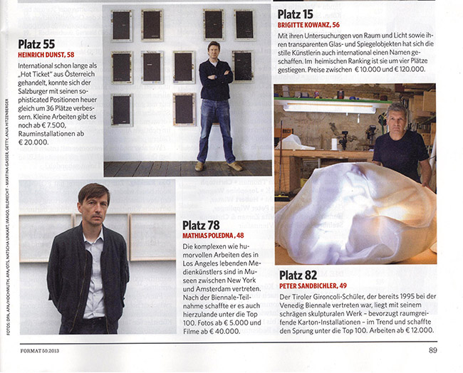 Foto: Martina Gasser; Heinrich Dunst; FORMAT