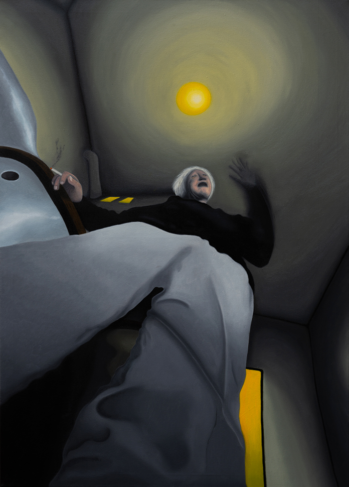 Malerei; Martina Gasser Orakel von Ottakring