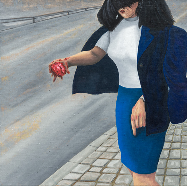 Terror; Martina Gasser 2017; Malerei; Painting