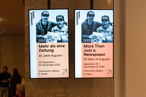 Wien Museum: Fotografie: Martina Gasser; 30 Jahre Augustin