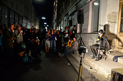 Blind Orpheus; Performance; Foto: Angela Pointinger